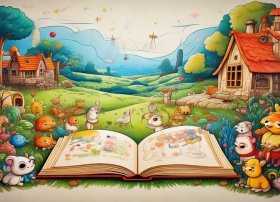 儿童故事画图片手绘 - 儿童故事手绘画图片大全