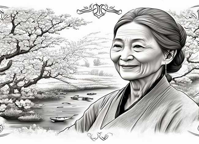 传统美德的图片，传统美德的图片简笔画