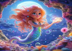 泡泡美人鱼故事、泡泡美人鱼故事视频