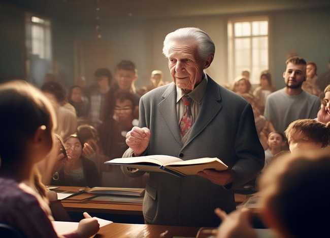 尊师重教的故事、一个尊师重教的故事