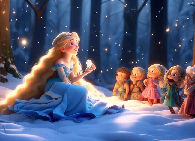 儿童白雪公主故事、少儿白雪公主的故事