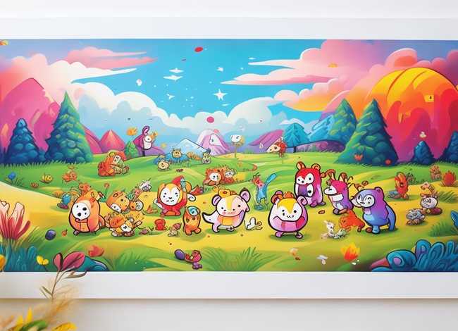 儿童故事打印图案 - 幼儿故事打印