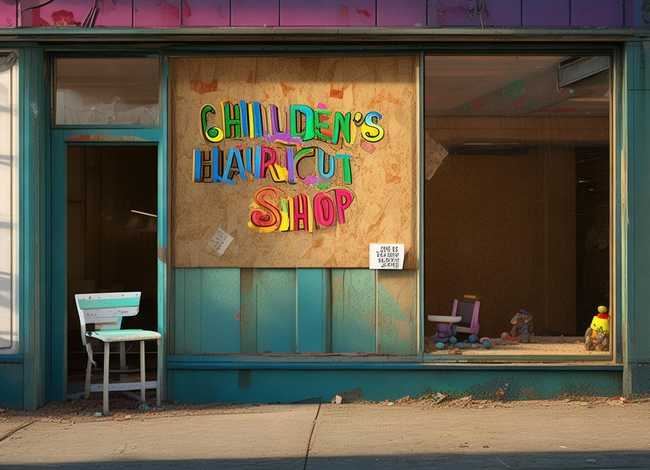 儿童理发店倒闭潮