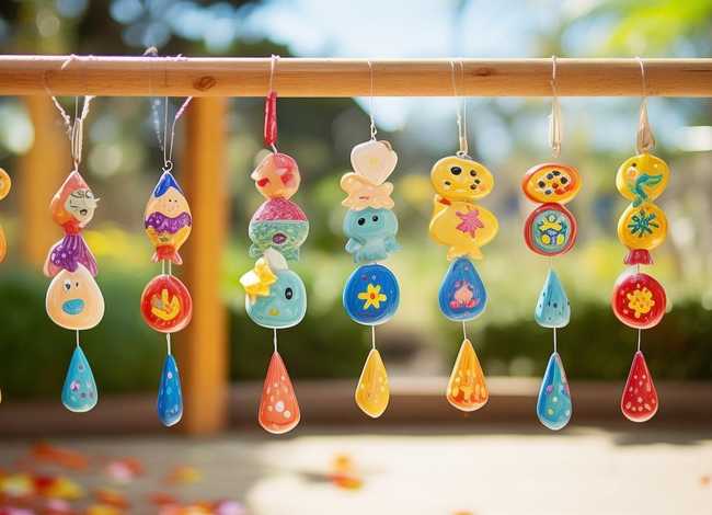 幼童风铃、幼儿风铃制作图片步骤