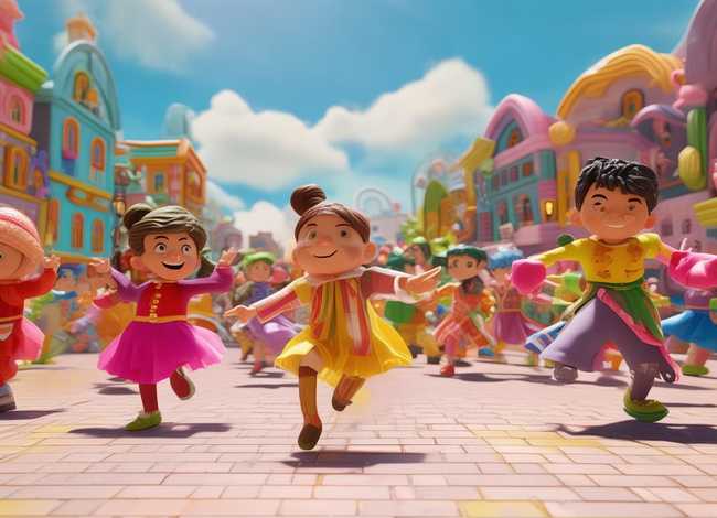 儿童小城故事舞蹈、舞蹈小城故事分解教学