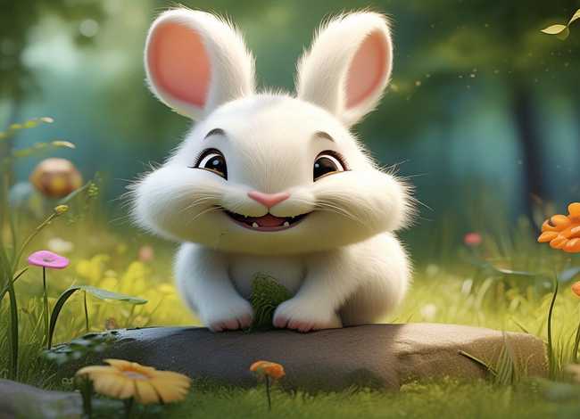 小兔子换牙的故事、小兔子换牙的故事视频