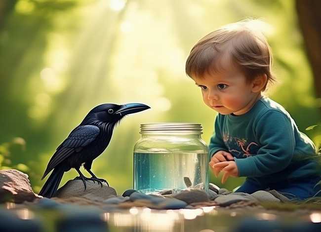 《乌鸦喝水》儿童故事、《乌鸦喝水》的故事,幼儿益智早教,你听过吗 《乌鸦喝水》儿童故事、《乌鸦喝水》的故事,幼儿益智早教,你听过吗