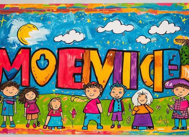 儿童画电影海报（儿童画电影海报怎么画）