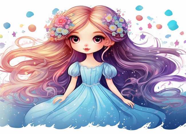 儿童简笔画灵公主怎么画；儿童简笔画灵公主怎么画好看