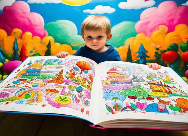 自创儿童故事手绘图册；幼儿自创绘本故事加图画