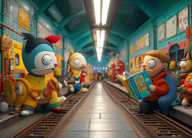 地铁绘本故事；地铁绘本故事怎么讲