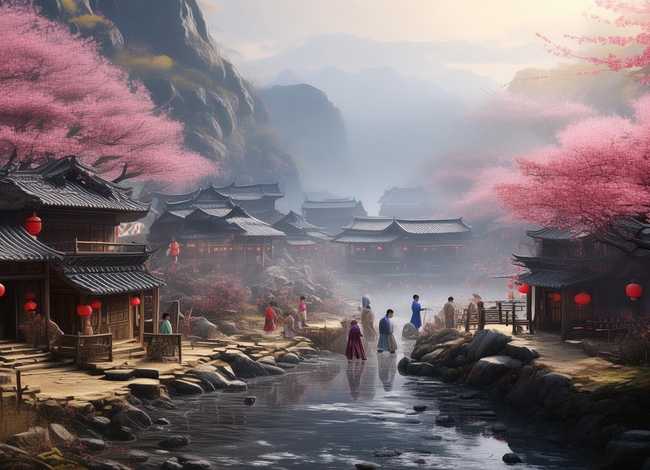 桃花源的故事蔡皋绘本，桃花源的故事蔡皋绘本阅读