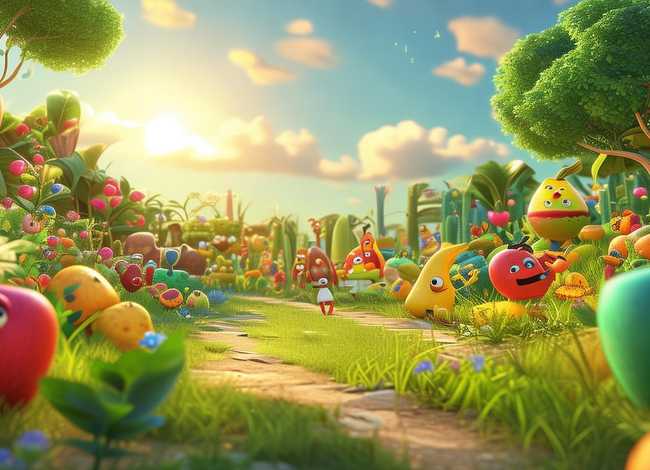 儿童水果故事动画；水果儿童动画片