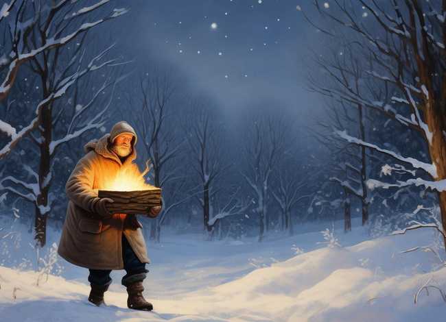 雪中送炭寓言故事，雪中送炭寓言故事视频