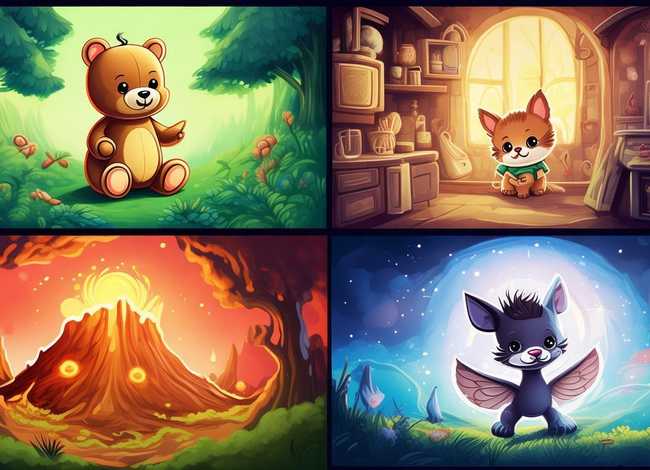 儿童故事连环画简单又漂亮 4个简单幼儿故事连环画