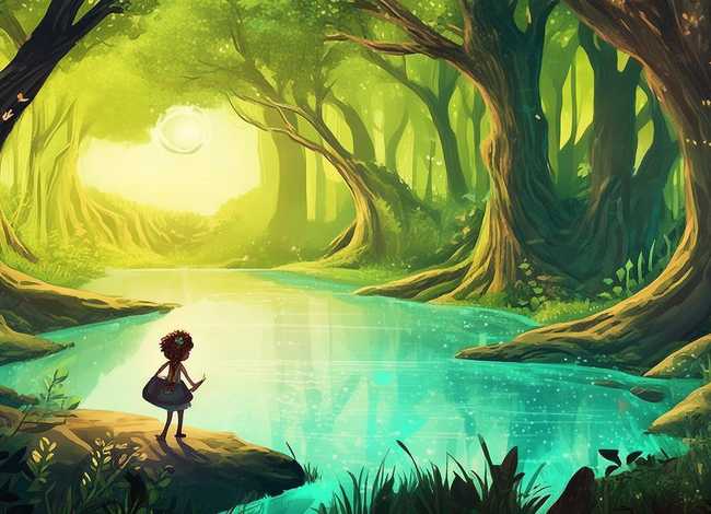 一个故事画画 一个故事的画画