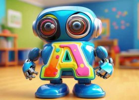 儿童故事机器人字母a的故事（儿童玩具字母机器人）