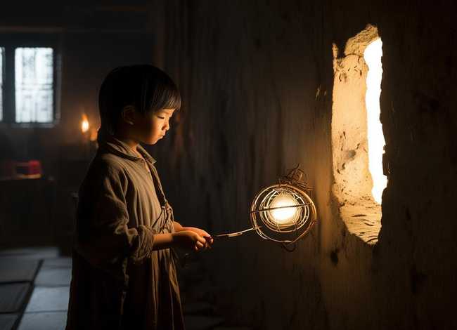 凿壁偷光的故事和含义 凿壁偷光的故事和含义四年级