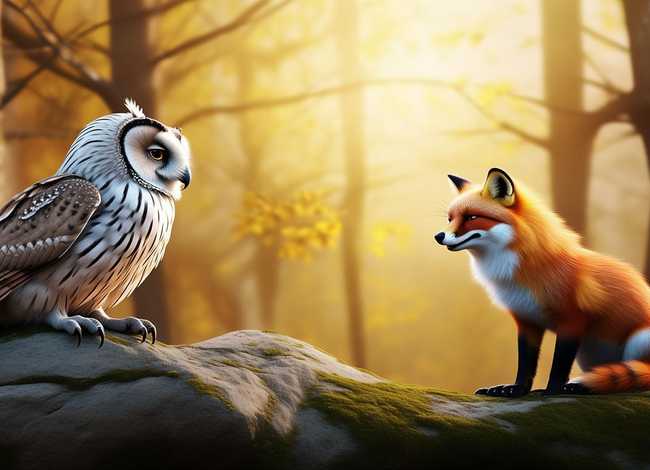 乌鸦和狐狸的故事儿童睡前小故事（乌鸦和狐狸 睡前故事）