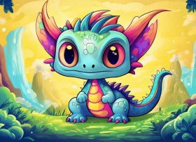 龙的故事儿童版完整版图册 龙的故事图片