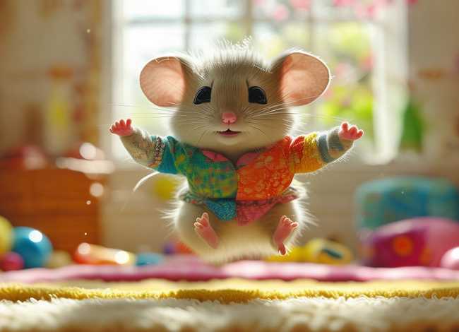 小小老鼠蹦呀蹦儿童故事（小小老鼠爬呀爬是什么儿歌）