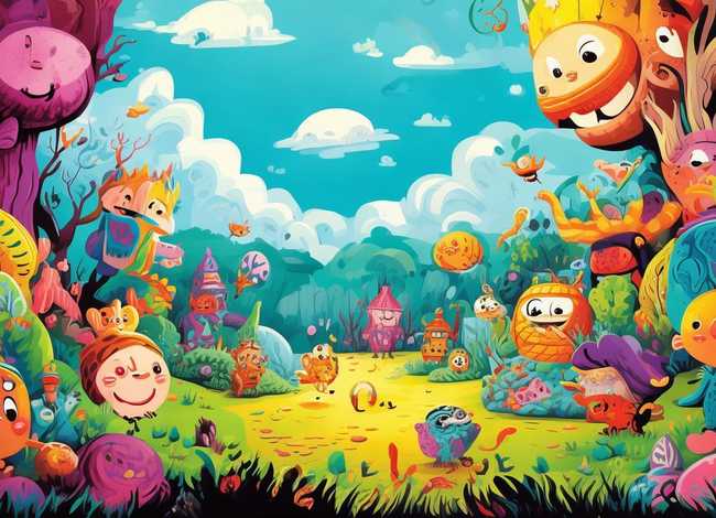 儿童绘本故事图片绘画（儿童绘本画画图片）