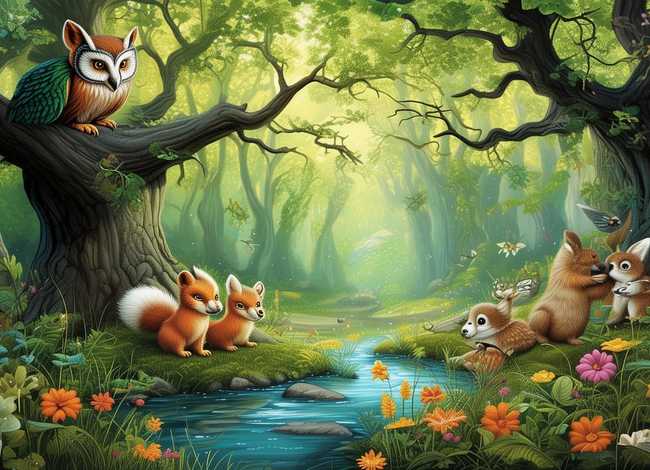 动物童话故事300字；动物童话300字左右