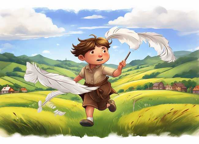 儿童绘本鸡毛信的故事全文阅读，《鸡毛信》绘本故事