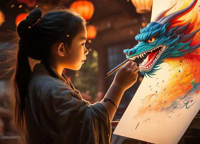 画龙点睛的故事怎么讲好听（画龙点睛的故事怎么讲好听一点）