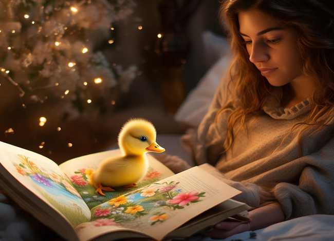 小鸭子的故事睡前故事哄女朋友 - 小鸭子的故事睡前故事文字