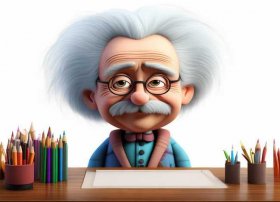 爱因斯坦绘画图片 - 爱因斯坦绘画图片简单