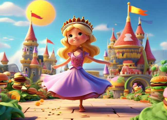 汉堡公主的儿童故事,汉堡公主的故事动画片 汉堡公主的儿童故事,汉堡公主的故事动画片