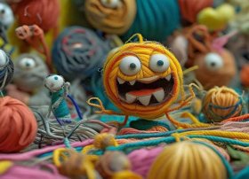 线头故事；线头的笑话故事