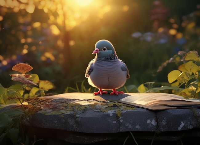 鸽子的故事睡前故事 小鸽子的睡前故事
