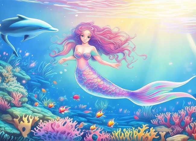 美人鱼故事儿童，美人鱼少儿故事