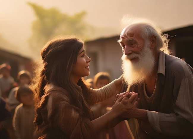 尊老敬老的故事，尊老敬老的感人故事