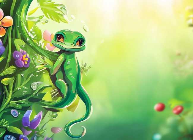 幼儿故事小壁虎 - 幼儿故事小壁虎图片