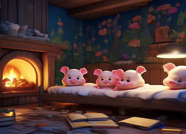 儿童睡前童话故事三只小猪音频（三只小猪的故事 睡前故事音频）