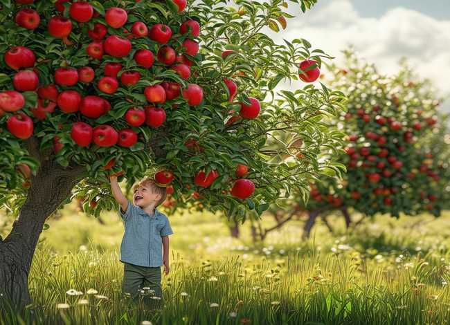 一棵苹果树儿童故事（一棵苹果树和一个小男孩的故事）