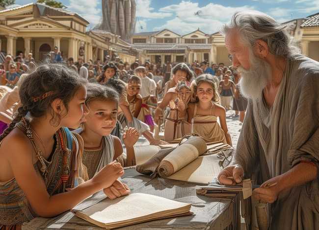 特洛伊关于儿童教育的思想;特洛伊中的西方文化 特洛伊关于儿童教育的思想;特洛伊中的西方文化