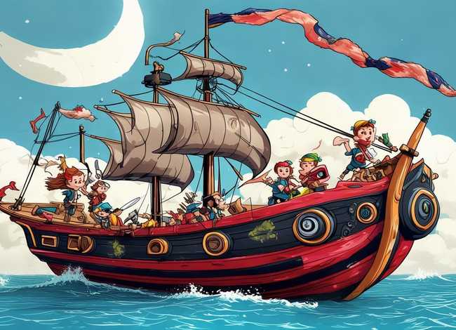 海盗船的故事儿童故事（海盗船幼儿故事）