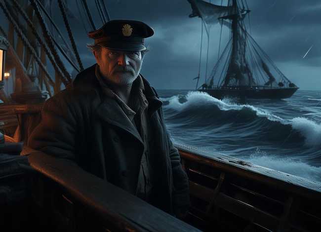 船长的故事、地面呼叫汤姆船长的故事