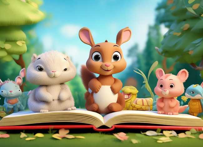 儿童动物故事绘本；幼儿动物绘本故事