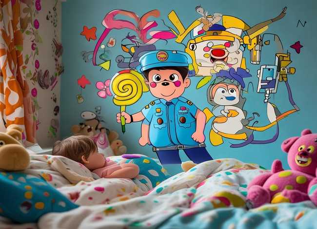 警察故事儿童睡前故事 睡前故事 警察