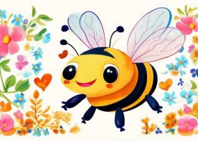 蜜蜂儿童画 - 蜜蜂儿童画课件