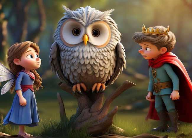 三个角色的童话故事、三个角色的对话故事