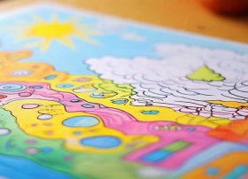 打印儿童涂色填充画 - 打印儿童涂色填充画怎么做