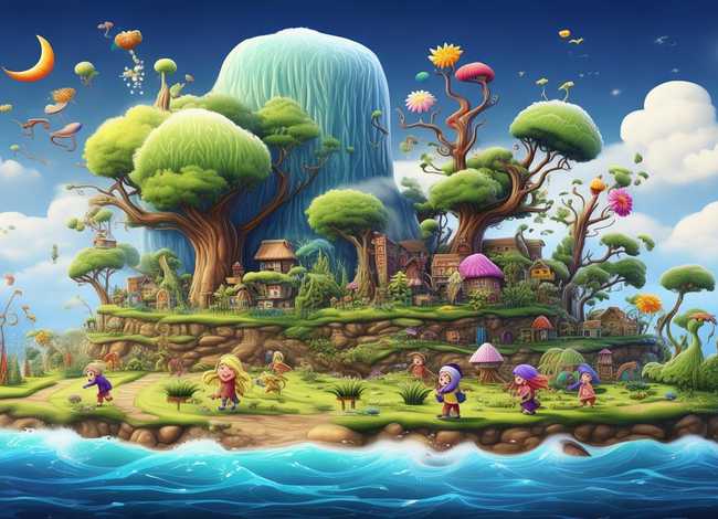 儿童故事奇怪的小岛；奇怪的小岛小班教案