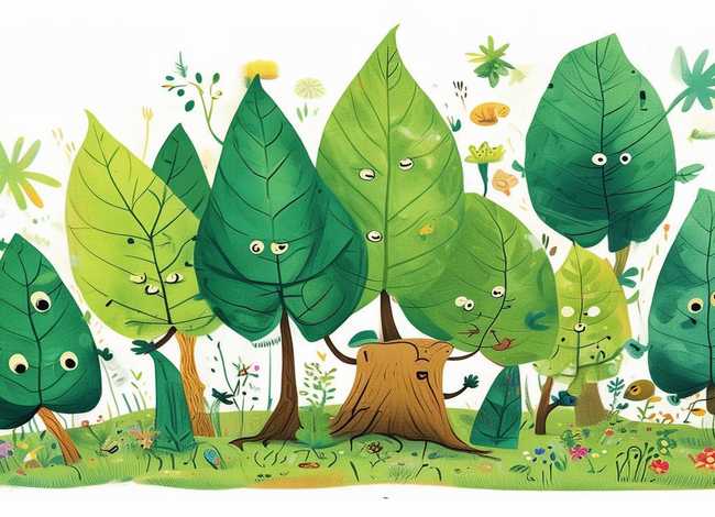 树叶幼儿故事,树叶幼儿故事贴画 树叶幼儿故事,树叶幼儿故事贴画