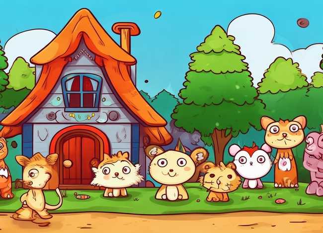 连环画故事图片大全简单幼儿 - 连环画故事图片大全简单幼儿版